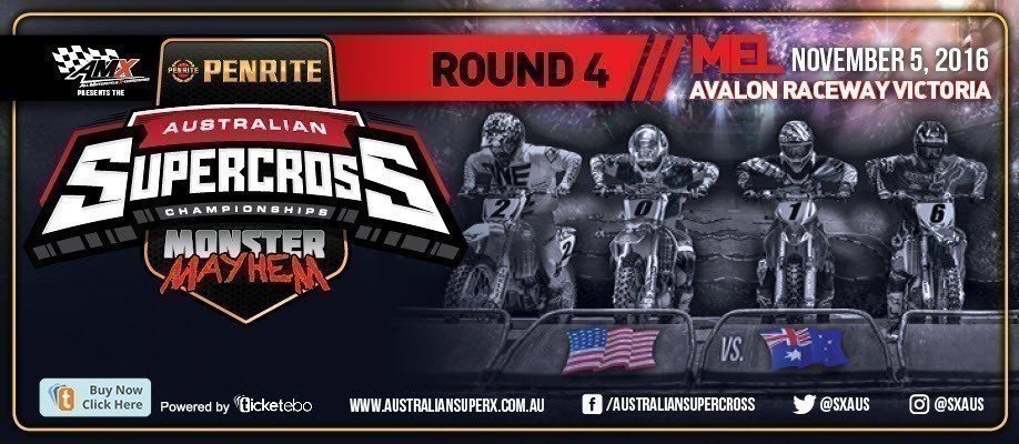 Australian Supercross Championship RD 4 - Avalon Raceway Victoria
